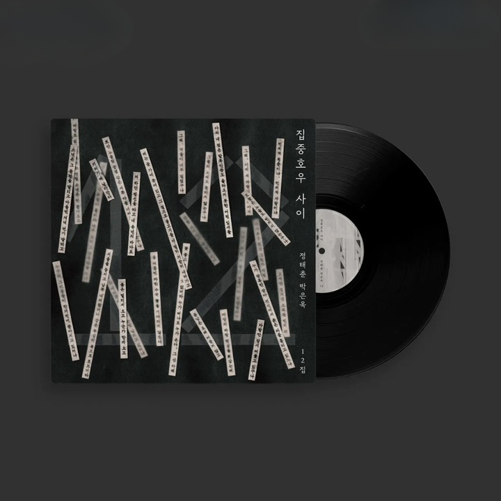 鄭泰春 JEONG TAE CHUN, BAK EUN OK - In Between Torrential Rain（黑膠唱片 LP） 封面
