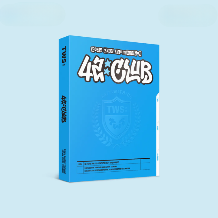 TWS - 粉絲見面會 42:CLUB（寫真書｜官方周邊） 封面