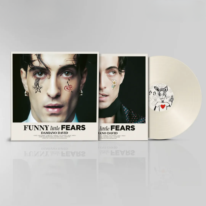 Damiano David - Funny Little Fears【白色彩膠】（黑膠唱片 LP） 封面