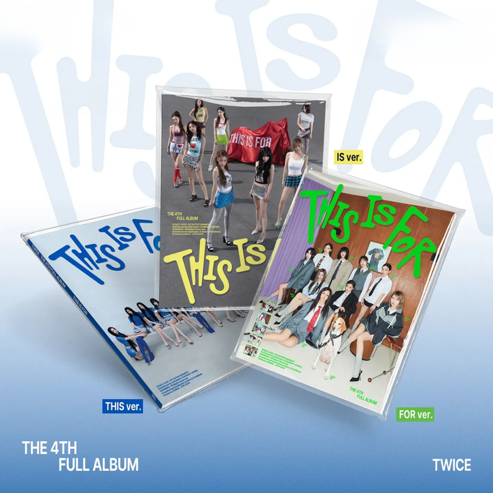 TWICE - 正規四輯: This Is For【Photobook 版】（CD） 封面