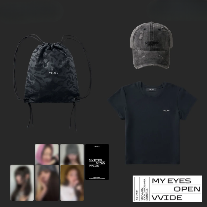 MEOVV MD【棒球帽、T-Shirt、束口袋】（官方周邊） 封面