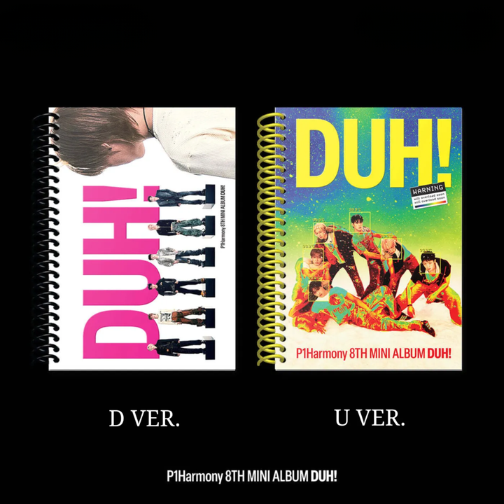 P1Harmony - 迷你8輯: DUH! 【Photobook 版】（CD） 封面