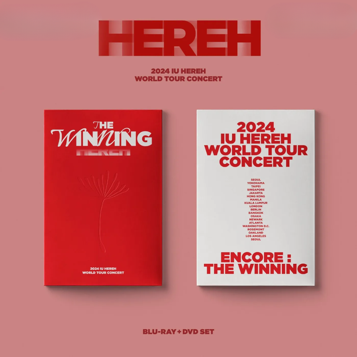 李知恩 IU - 2024 世界巡迴演唱會: HEREH（DVD｜Blu-Ray） 封面