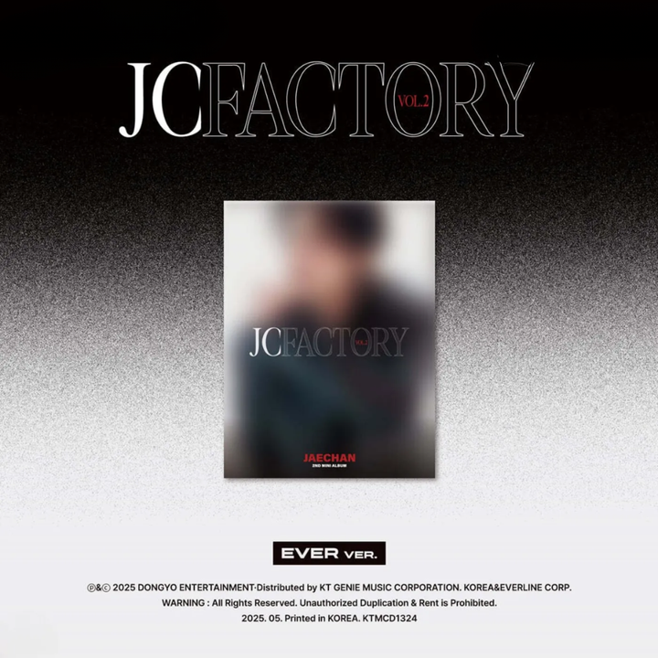 朴宰燦 JAECHAN - 迷你二輯: JCFACTORY Vol.2【EVER 版】（數位專輯） 封面