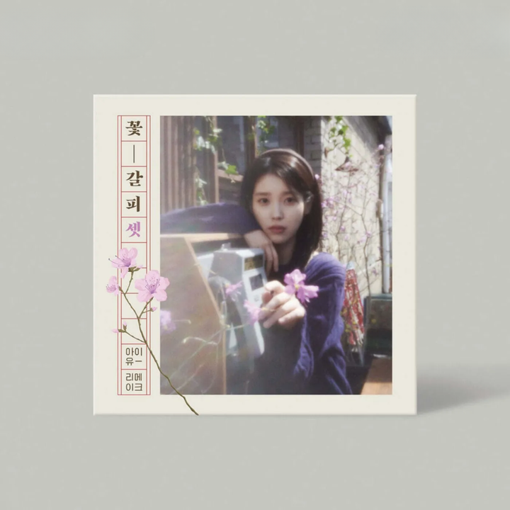 李知恩 IU - 翻唱專輯: 花書籤 III（CD） 封面