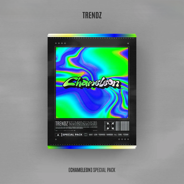TRENDZ - 單曲五輯: CHAMELEON【限量版】（CD） 封面