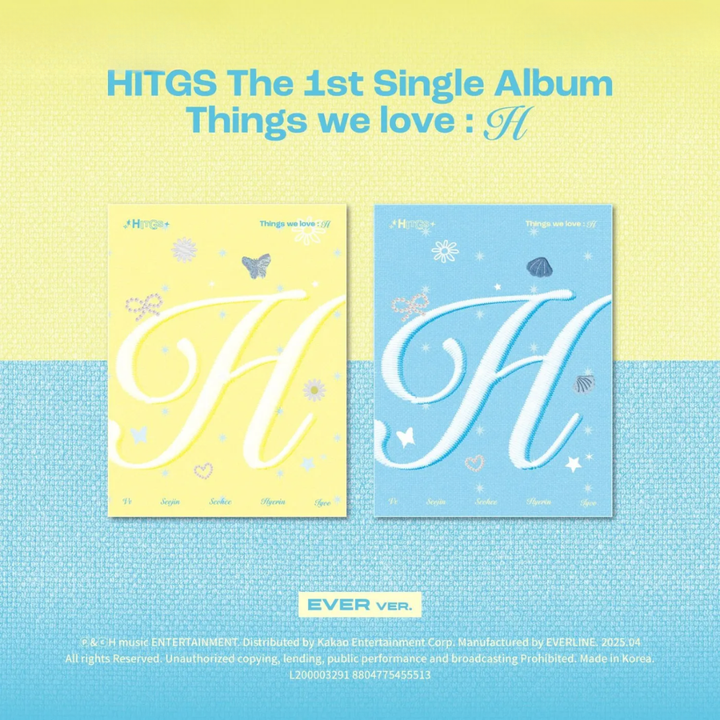 HITGS - 單曲一輯: Things We Love: H【EVER版】（數位專輯） 封面