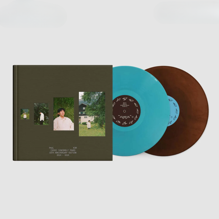 Paul Kim - Sincerely Yours【10周年限量彩膠】（黑膠唱片 2LP） 封面