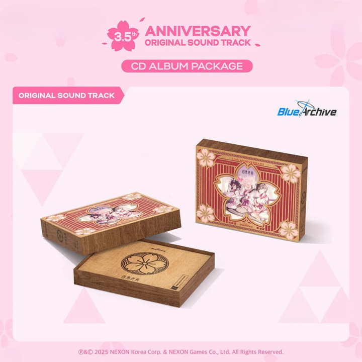 蔚藍檔案 Blue Archive 3.5週年原聲帶（2CD） 封面