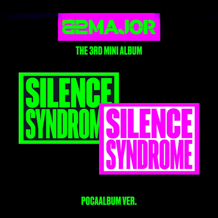82MAJOR - 迷你三輯: Silence Syndrone【POCA版】（數位專輯） 封面
