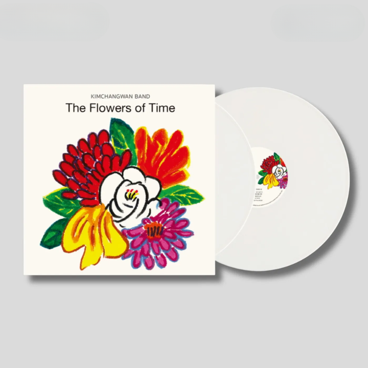 KIM CHANG WAN BAND - THE FLOWERS OF TIME（黑膠唱片 2LP） 封面