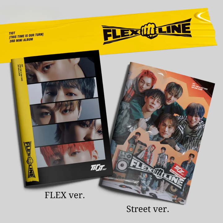 TIOT - 迷你三輯: Flex Line【Photobook版】（CD） 封面