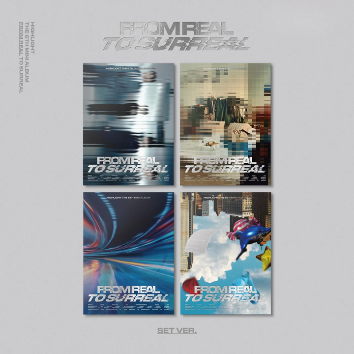 HIGHLIGHT - 迷你六輯: From Real To Surreal【Photobook版】（CD） 封面