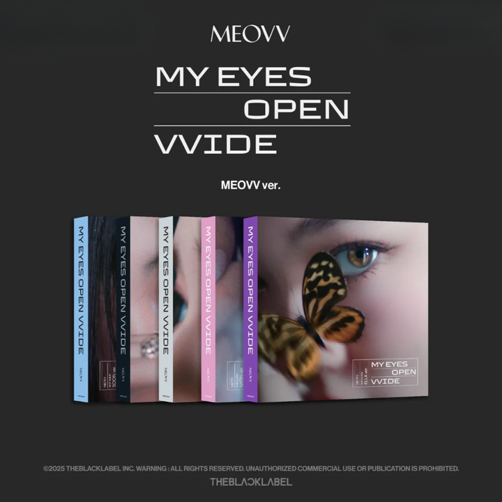 MEOVV - 1st EP: My Eyes Open VVide【MEOVV版】（CD） 封面