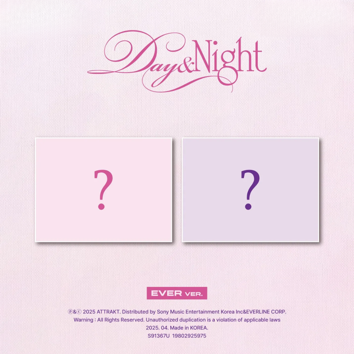 FIFTY FIFTY - 迷你三輯: Day & Night【EVER版】（數位專輯） 封面