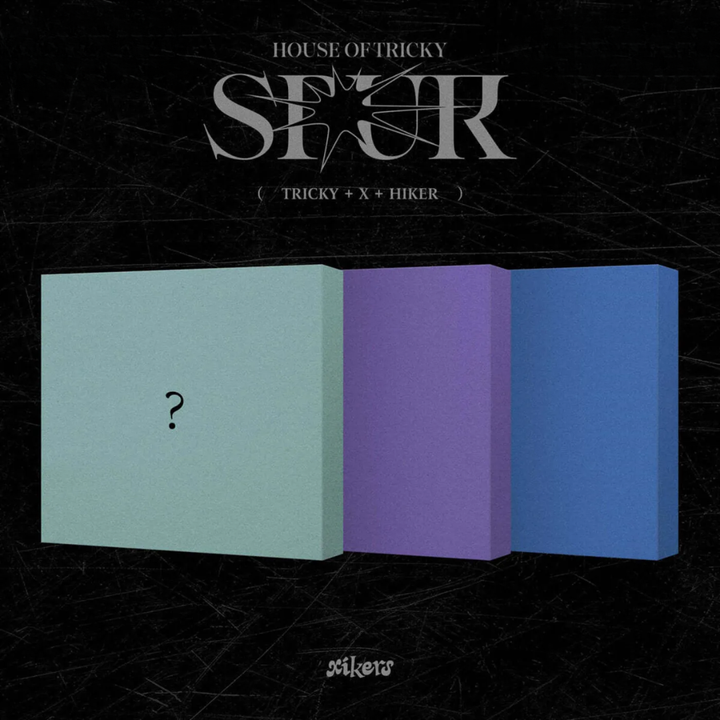XIKERS - 迷你五輯: House Of Tricky SPUR【Photobook 版】（CD） 封面