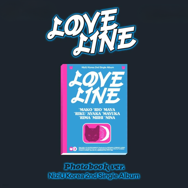NIZIU - 單曲二輯: Love Line【Phtobook 版】（CD） 封面