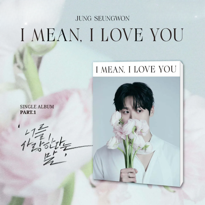 JUNG SEUNG WON - I MEAN, I LOVE YOU（CD） 封面