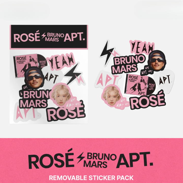 朴彩英 Rosé (BLACKPINK) - APT. Sticker Pack（貼紙組｜官方周邊） 封面