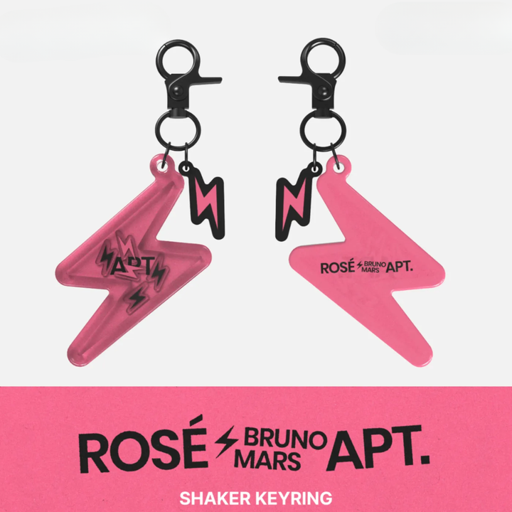 朴彩英 Rosé (BLACKPINK) - APT. Shaker Keyring（鑰匙圈｜官方周邊） 封面