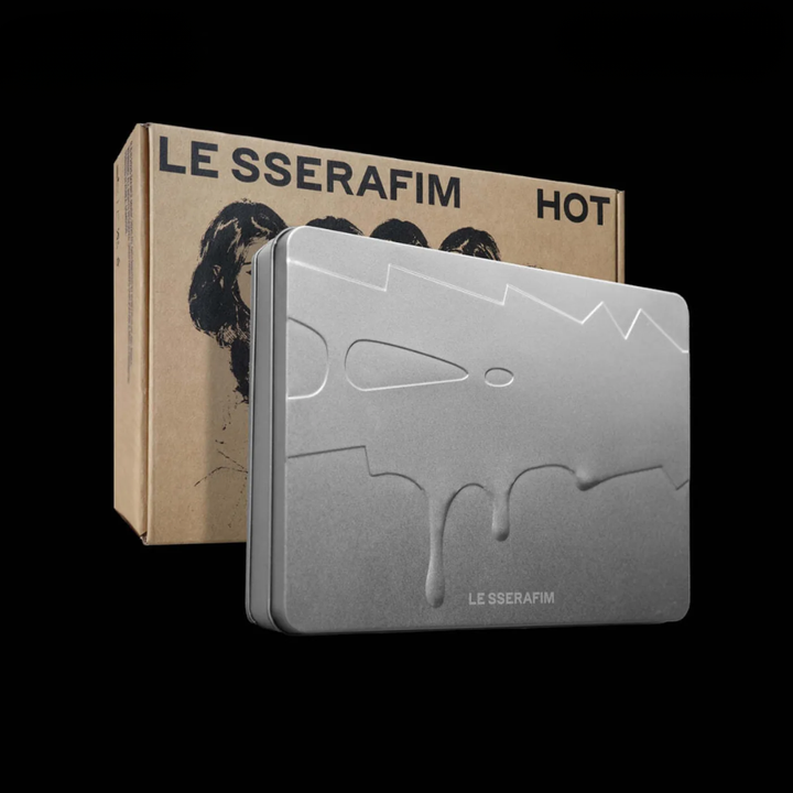 LE SSERAFIM - 迷你五輯: Hot（Tin Case 版｜CD） 封面
