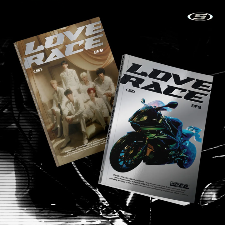 SF9 - 迷你十五輯: Love Race（Photobook 版｜CD） 封面