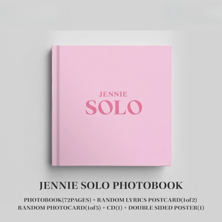JENNIE (BLACKPINK) - SOLO（CD） 封面