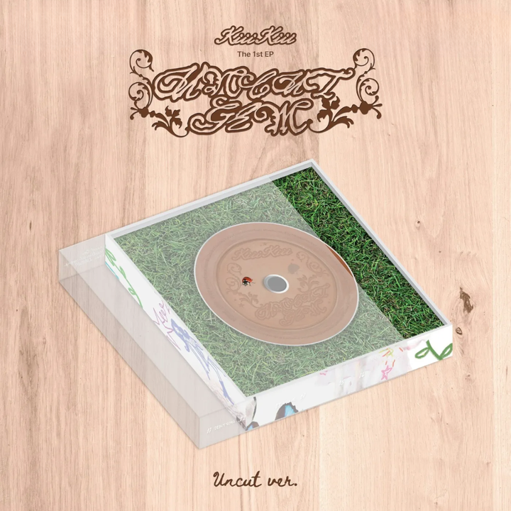 kiiikiii - 1st EP: Uncut Gem【Uncut 版】（CD） 封面