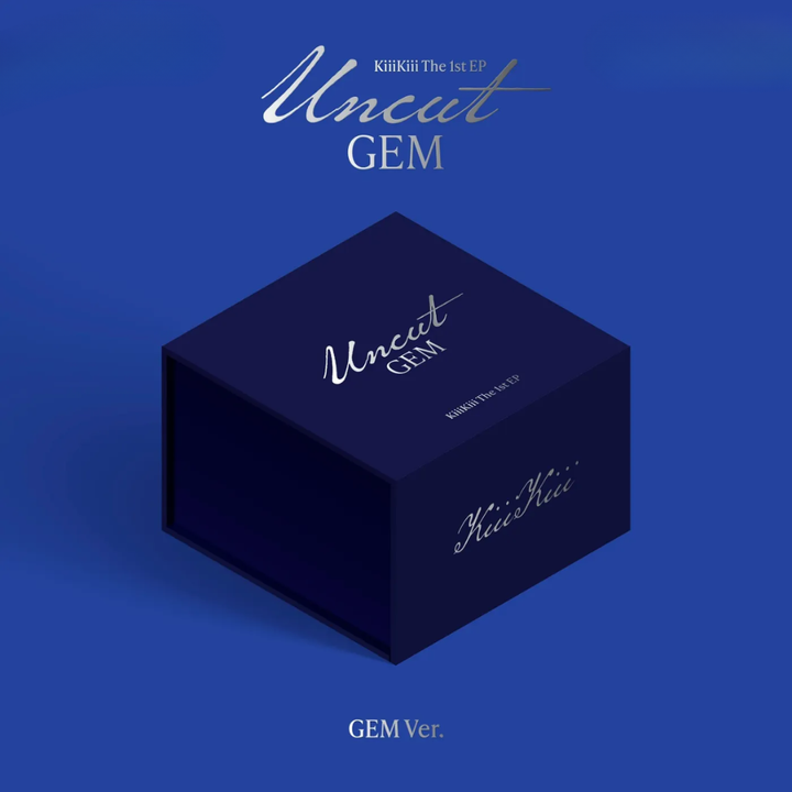kiiikiii - 1st EP: Uncut Gem【Gem 限量版】（CD） 封面