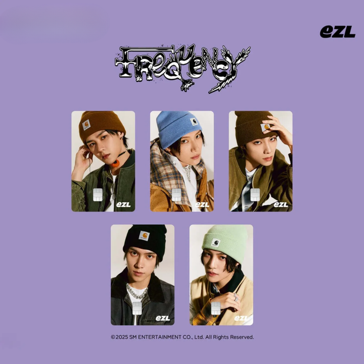 威神V WayV - Frequency（EZL 韓國交通卡｜官方周邊） 封面