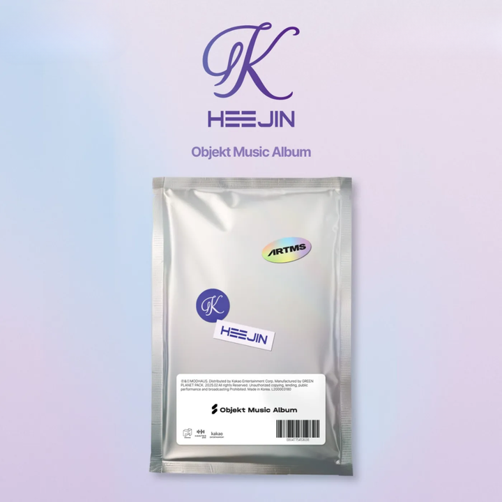 姬振 HEEJIN - OBJEKT 迷你專輯: K（數位專輯） 封面