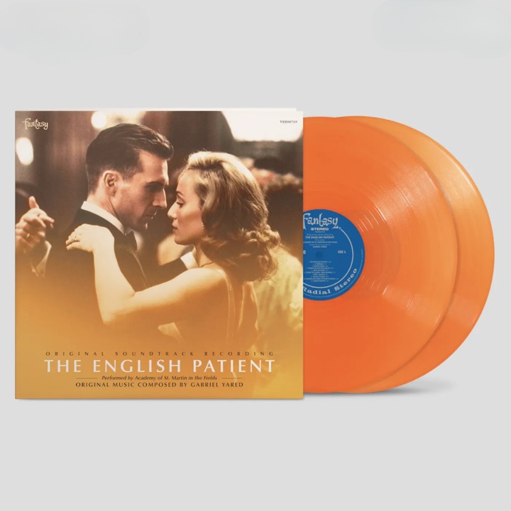 英倫情人 The English Patient 原聲帶（橘色彩膠｜黑膠唱片 2LP） 封面