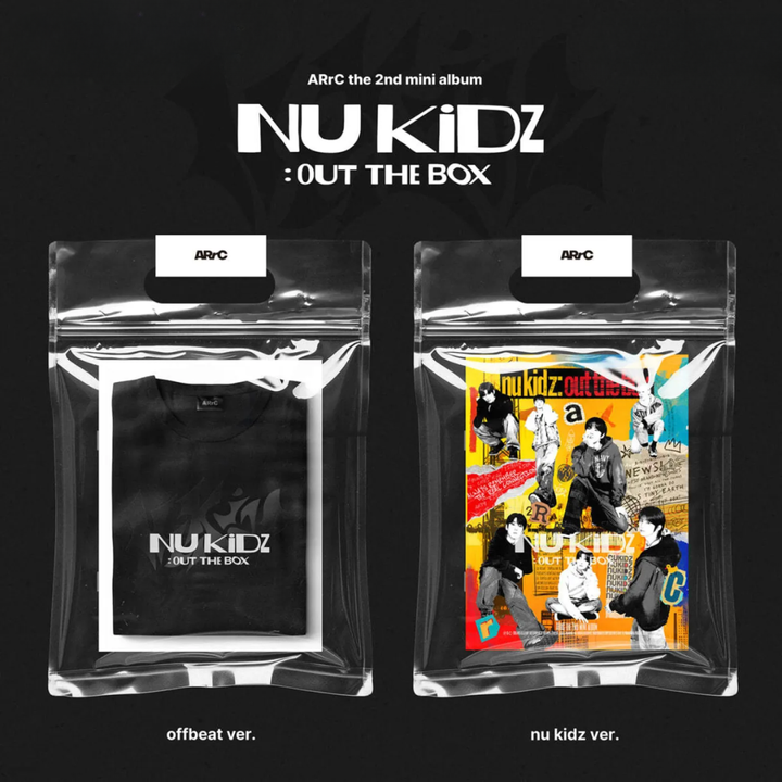 ARRC - 迷你二輯: NU KIDZ: OUT THE BOX（CD） 封面