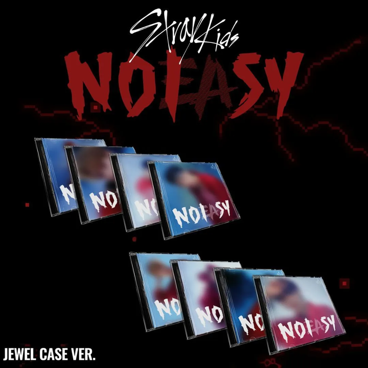 Stray Kids - 正規二輯: NOEASY（Jewel 版｜CD） 封面