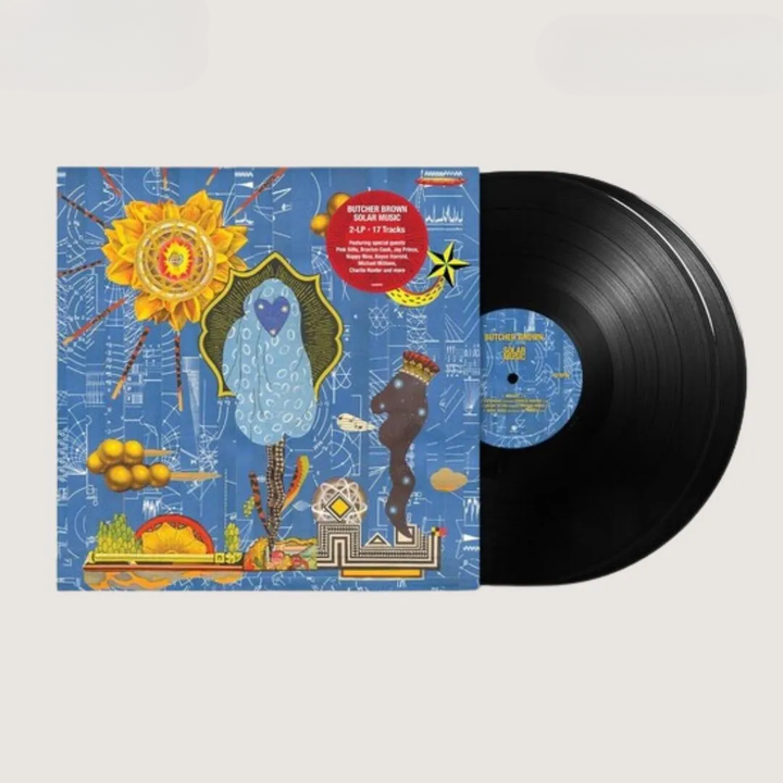 Butcher Brown - Solar Music（黑膠唱片 2LP） 封面