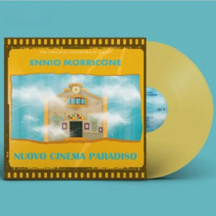 新天堂樂園 Ennio Morricone 莫利克奈 - Nuovo Cinema Paradiso 【全球限量 1000 份 / 贈 CD】（黑膠唱片 LP） 封面