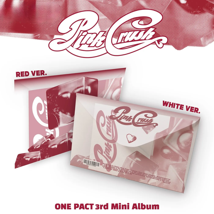 ONE PACT - 迷你三輯: Pink Crush（CD） 封面