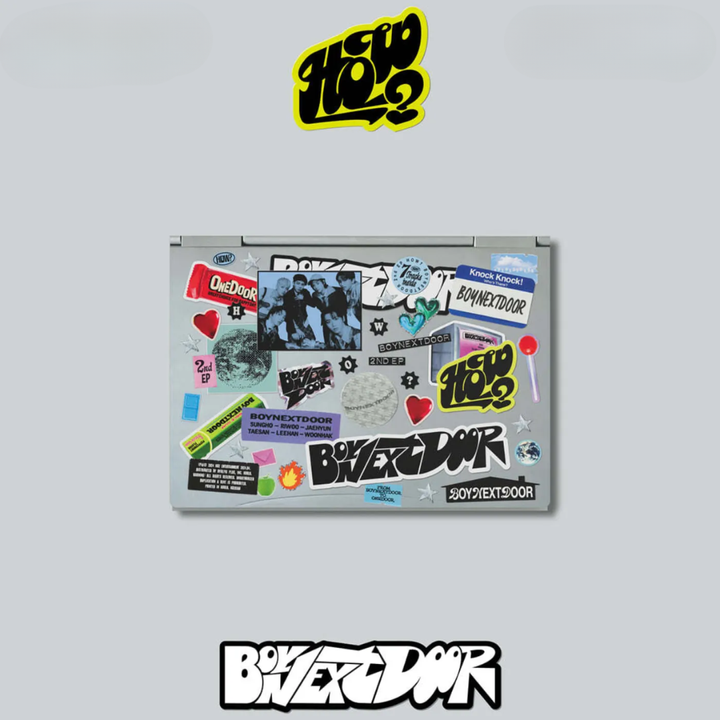 BOYNEXTDOOR - 單曲二輯: HOW?（Sticker 版｜CD） 封面