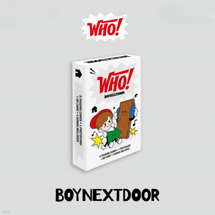 BOYNEXTDOOR - 首張單曲: WHO!（Weverse 版｜數位專輯） 封面