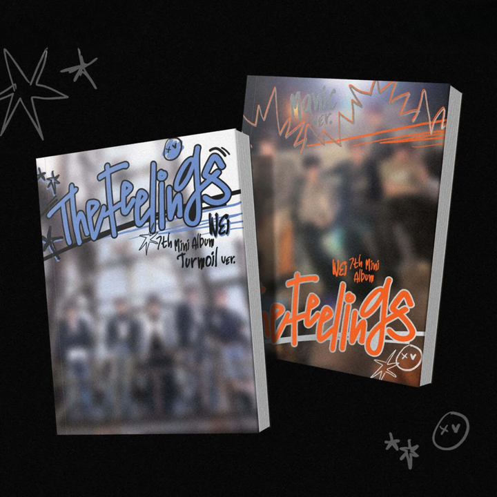WEI - 迷你七輯: The Feelings（Photobook 版｜CD） 封面