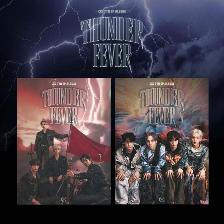 CIX - 迷你七輯: Thunder Fever（Photobook 版｜CD） 封面