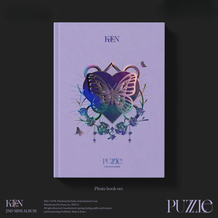 KEN (VIXX) - 迷你二輯: Puzzle（Photobook 版｜CD） 封面