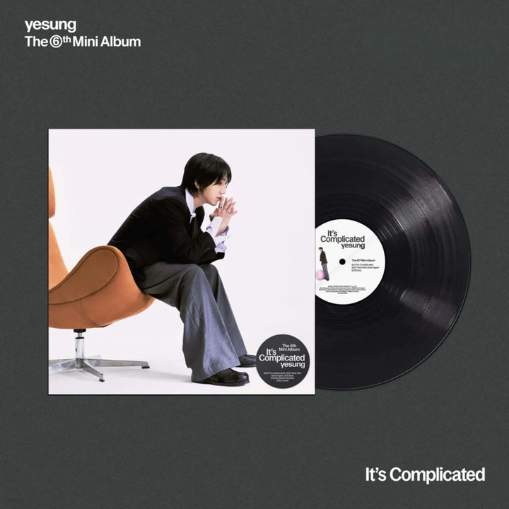 藝聲 YESUNG (SUPER JUNIOR) - 迷你六輯: It’s Complicated（黑膠唱片 LP） 封面