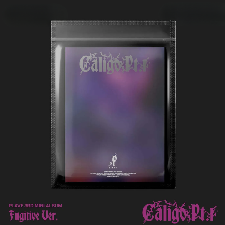 PLAVE - 迷你三輯: Caligo Pt.1（Fugitive 版｜CD） 封面