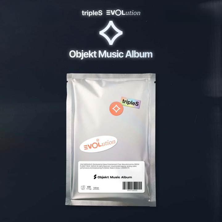 tripleS - OBJEKT 專輯: MINI EVOLUTION < MUJUK >（數位專輯） 封面