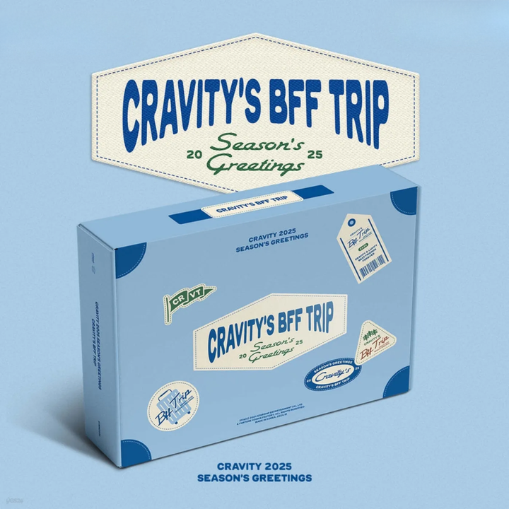 CRAVITY - 2025 Season's Greetings（年曆｜官方周邊） 封面