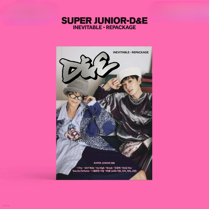 東海&銀赫 D&E (Super Junior) -迷你六輯: Inevitable（改版｜CD ） 封面