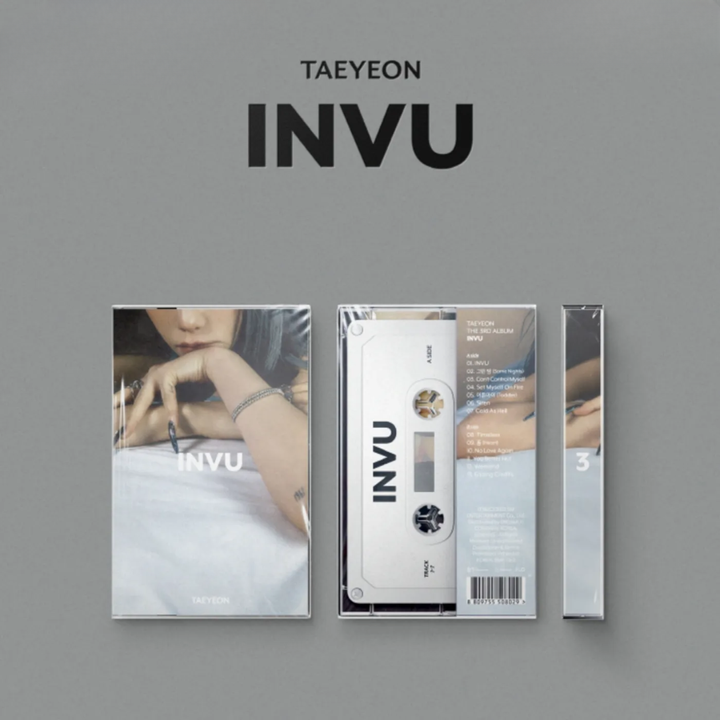 太妍 TAEYEON (少女時代) - 正規三輯: INVU（限量版｜卡帶） 封面