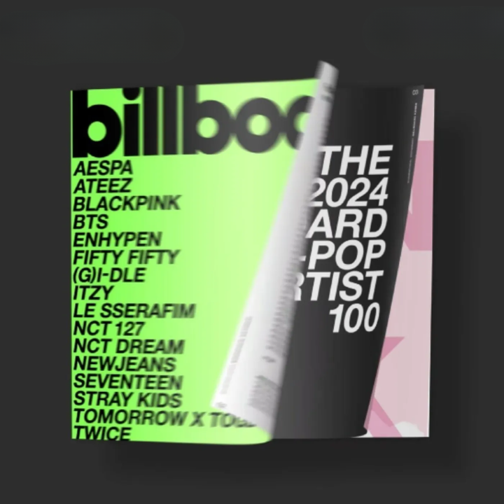 BILLBOARD KOREA Biographical Dictionary ( 韓國雜誌 ) 封面