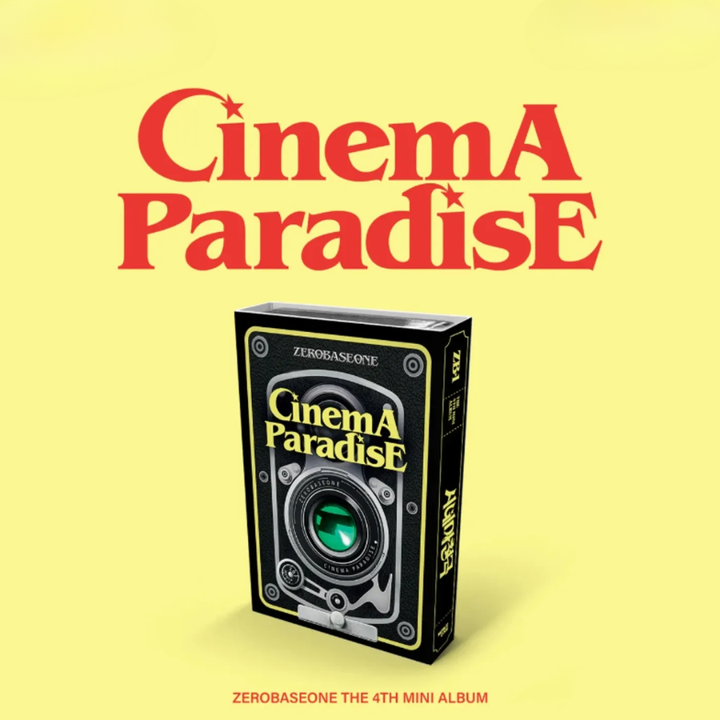 ZEROBASEONE (ZB1) - 迷你四專: Cinema Paradise ( Nemo 版｜數位專輯 ) 封面